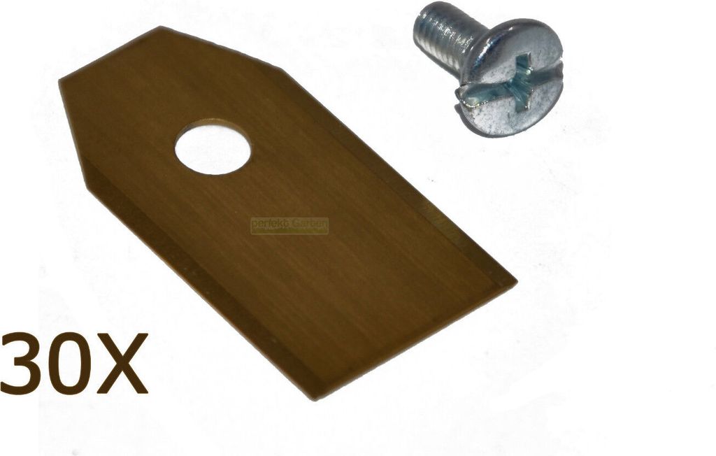 30X 3,5CM Titan Messer für Husqvarna Automower 320 420 440 430X 450X Solarhybrid