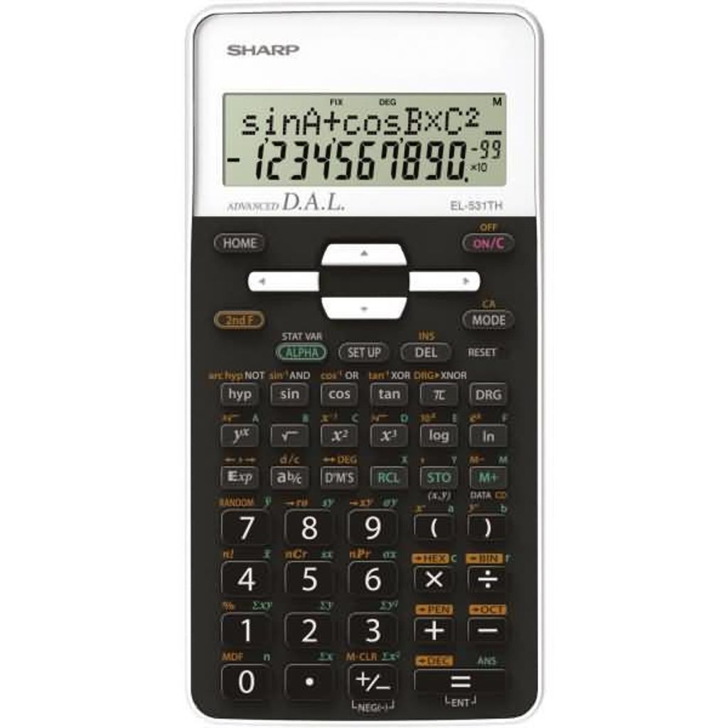 SHARP SH-ELW531THWH Calcolatrice scientifica EL-W531THWH Immagine del prodotto 