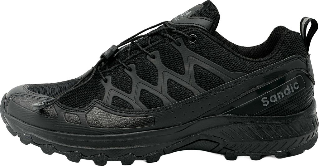 Nowaland Damen Herren Wanderschuhe Bequeme Trail Running Trekkingschuhe Outdoor Schuhe ,Schwarz,37