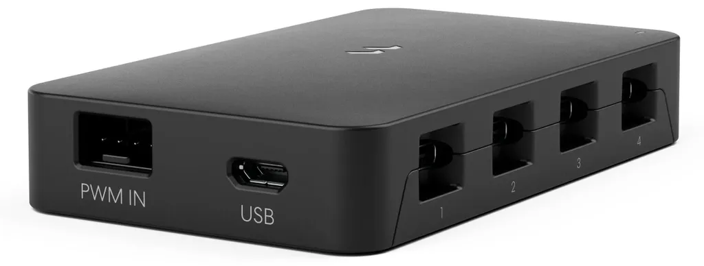 Fractal Design Adjust Pro Hub Noir : Solution Management Câbles et Air - 2