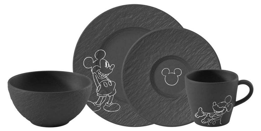 Villeroy & Boch Manufacture - Ontbijtset Mickey Mouse, Productafbeelding 