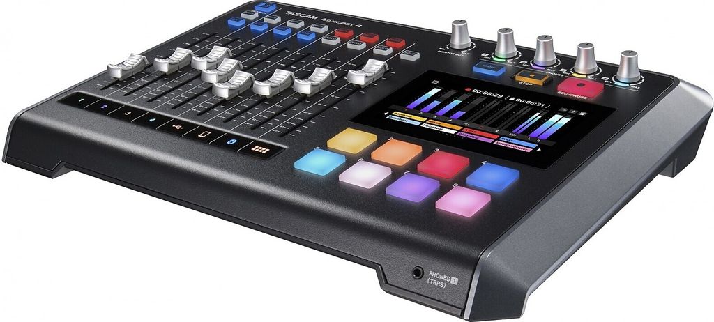 Tascam Mixcast 4 - Podcast-Aufnahmemixer