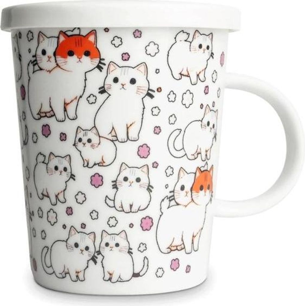 Royal Tea | Tazza da tè con filtro - 300 ml - Colorata - Immagine del prodotto 