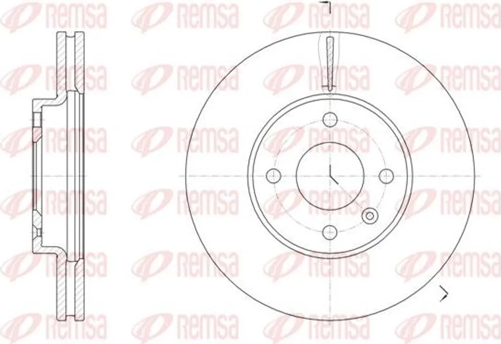 Éliminez les Vibrations : Disque de Frein Aveo OE 13502001 REMSA Stable