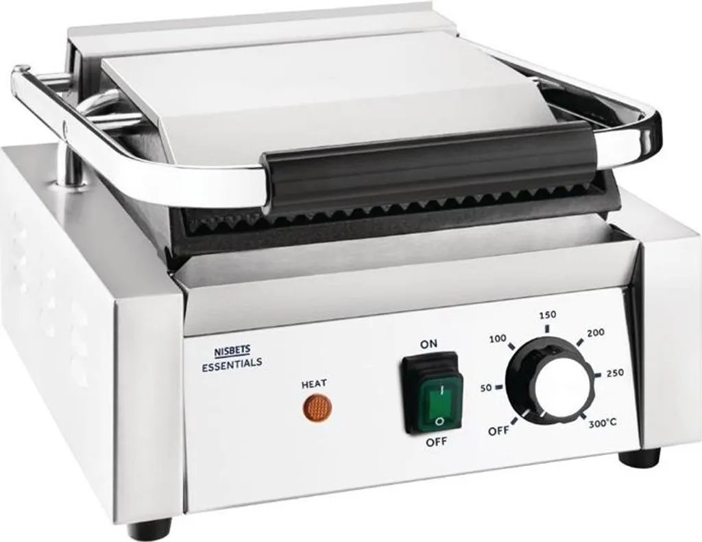 Presse à panini et gril de contact électrique pour sandwichs chauds