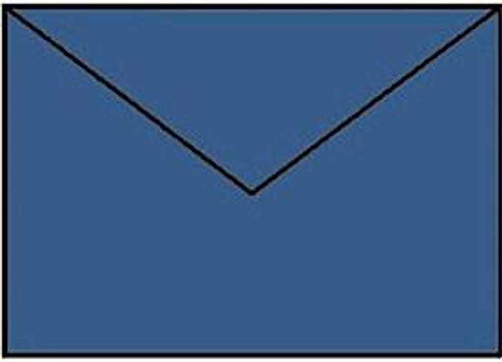 Rössler Papier Paperado-Briefumschlag DIN C6 m. Sf., Jeans - ein Stück