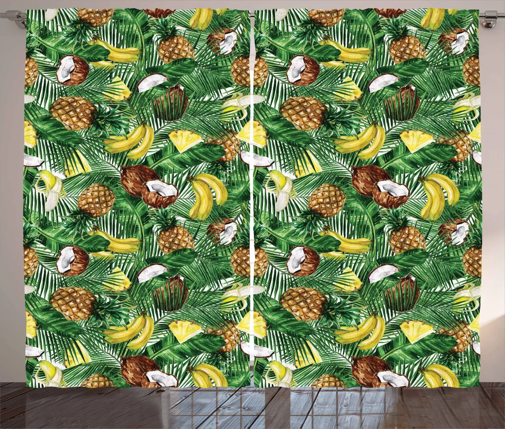 Tenda Arredo Rustica ABAKUHAUS 280x245: Eleganza Tropicale Moderna