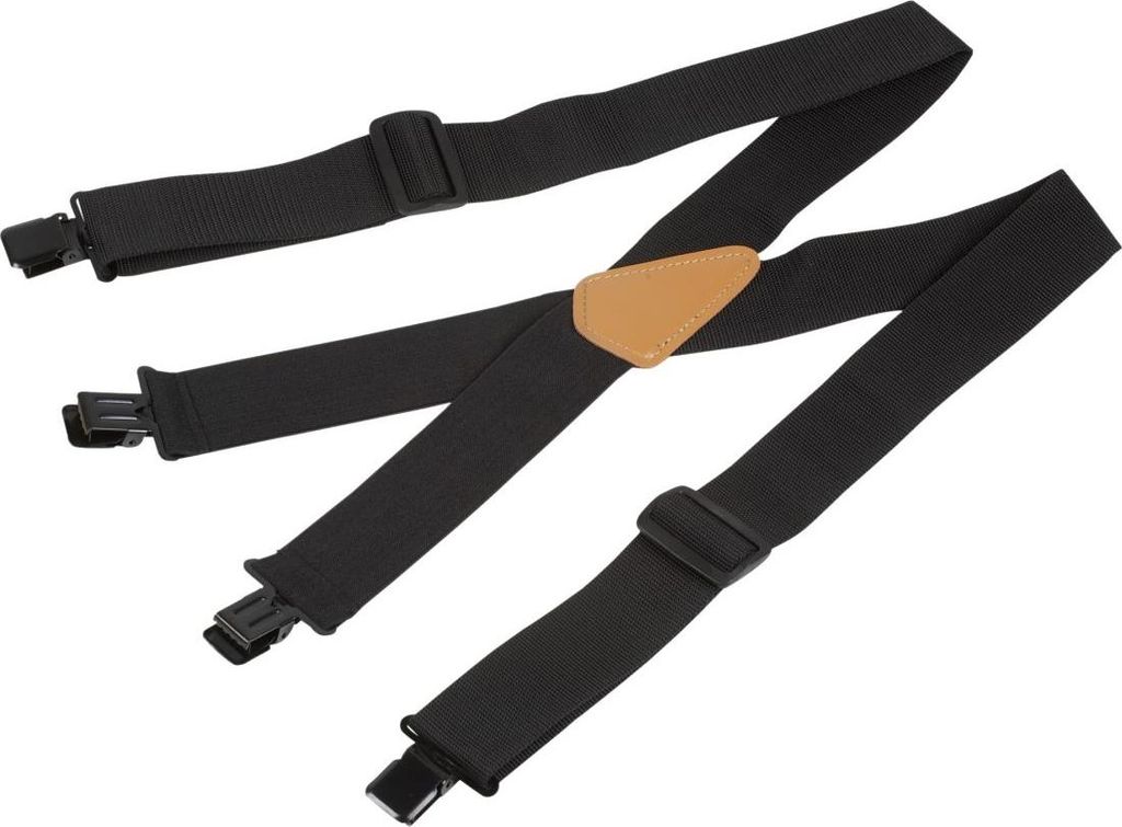 Hosenträger Nylon schwarz