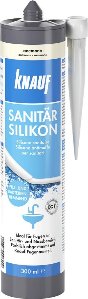 Knauf Sanitär Silikon anemone 300 ml Produktbild 