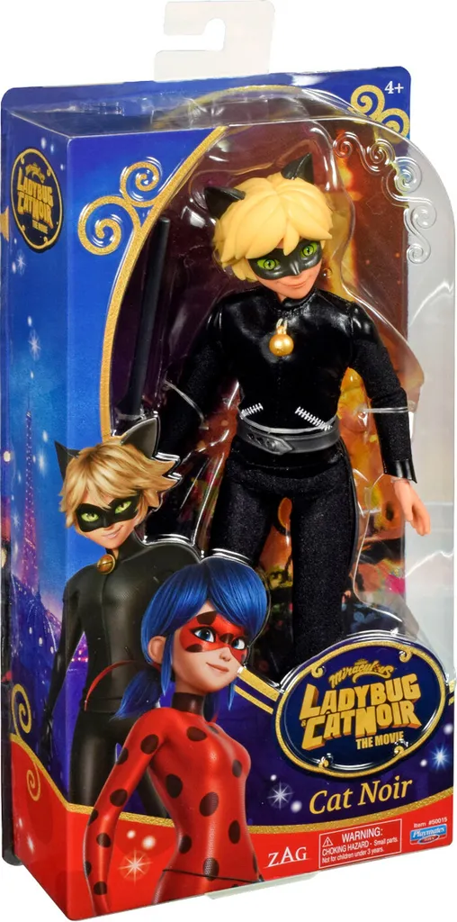 Poupée Miraculous Ladybug et Chat Noir : coffret magique Orbico 26cm