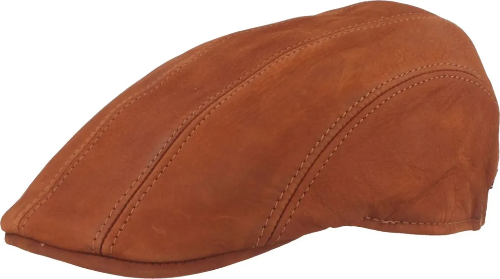 Berretto Elegante Balke in Pelle 6 Pezzi - Newsboy Cap Foderato Cotone