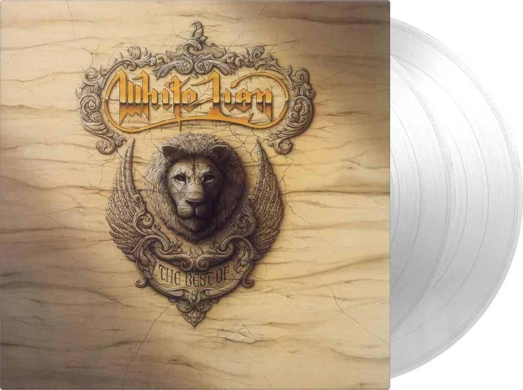 Disque Vinyle White Lion The Best Of Édition Limitée 180g Transparent