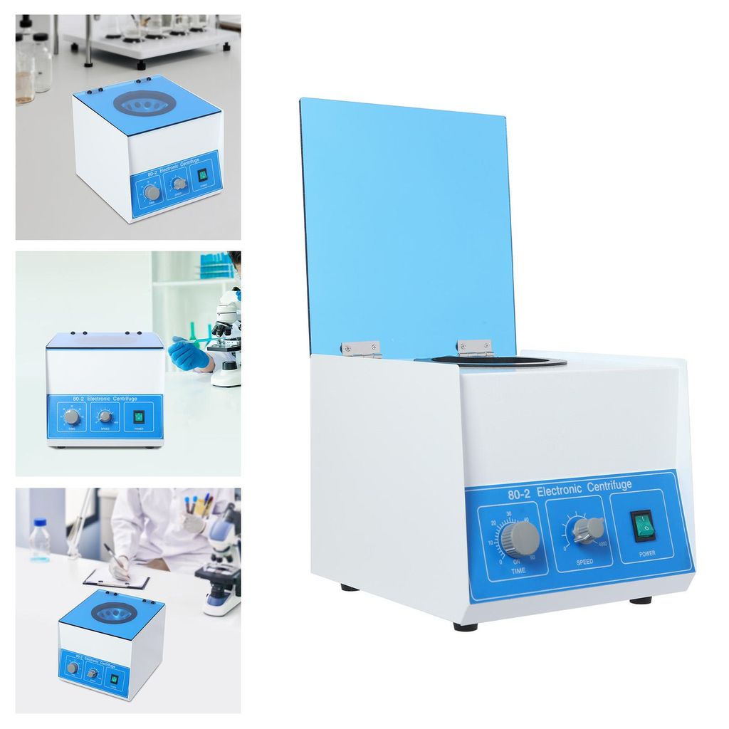 12*20ml Tischzentrifuge, 0-4000RPM Desktop Labor Zentrifuge, 40W Elektrische Laborzentrifuge