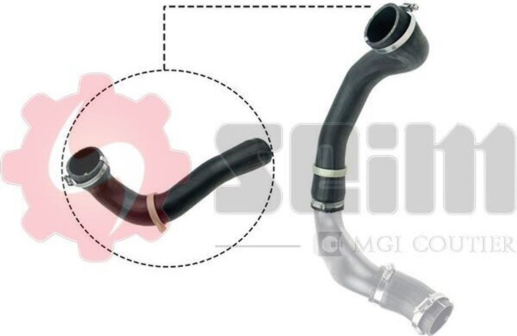 SEIM 981346 Turbo Ladeluftschlauch für LAND ROVER Freelander 2 SUV (L359)