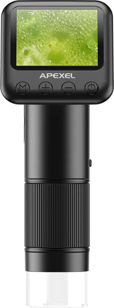 Microscope numérique APEXEL APL-MS008 24x avec écran LCD 2,0 pouces