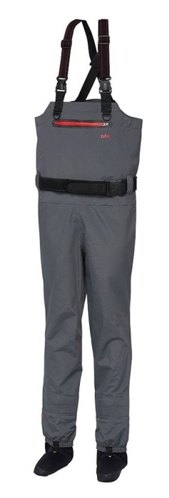DAM Dryzone Breathable Chest Wader Stockingfoot Grey/Black L Wathosen