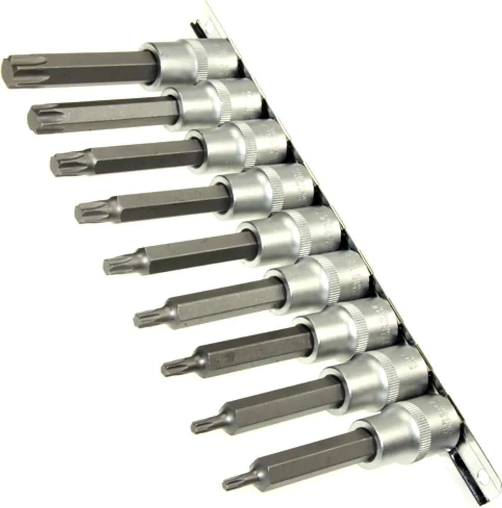 Embouts de Tournevis Torx 1/2 Longs T20-60 : Accédez aux Vis Cachées