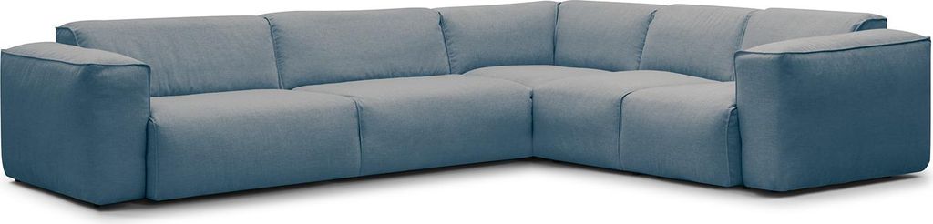 home24 Ecksofa mit Rundecke