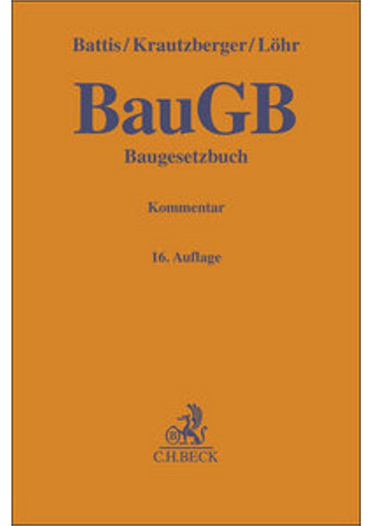 Baugesetzbuch. BauGB