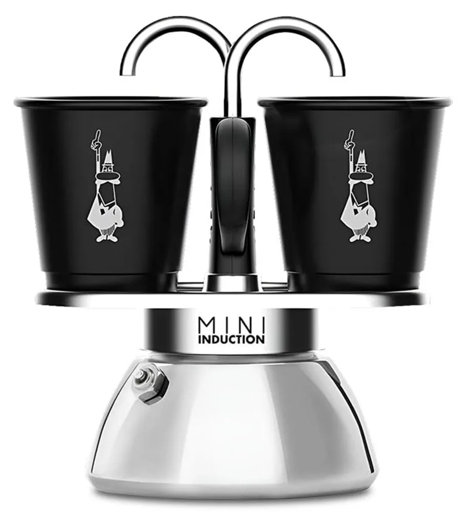 Préparez deux Expressos sur Induction avec la Bialetti Mini Express
