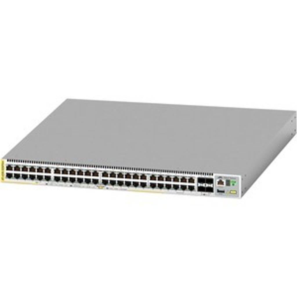 Allied Telesis x530-52GPXm Managed L3 Gigabit Ethernet (10/100/1000) Power over Ethernet (PoE) Grau
