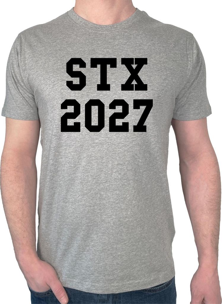 Huuraa Herren T-Shirt STX 2027 Abschluss Dänemark XL Sport Grey Bio Baumwolle Fairtrade Herrenshirt Geschenkidee