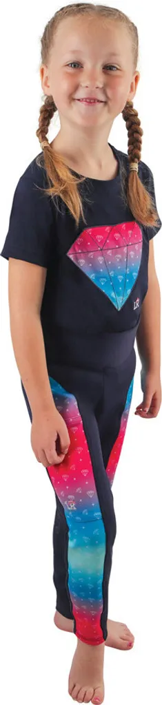 Leggings d'équitation Little Rider Dazzling Diamond BZ5419 Marine 128