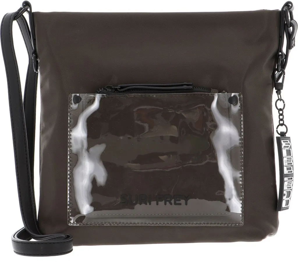 SURI FREY Tessy Black Label: Borsa Minimal Oliv Marrone per Lei