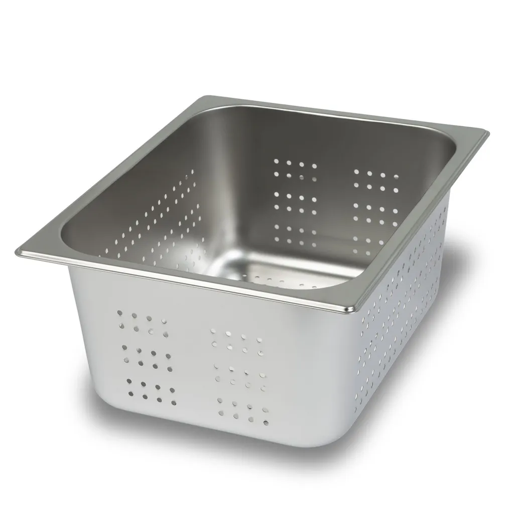 Contenitore VERTES GN 1/2 Gastronorm Forato: L'Acciaio Inox per Chef