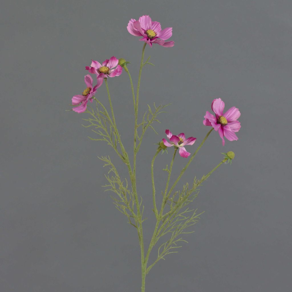 artplants.de Künstliches Schmuckkörbchen PONGAU, rosa, 70cm, Ø5-7cm - Kunstblumen Zweig