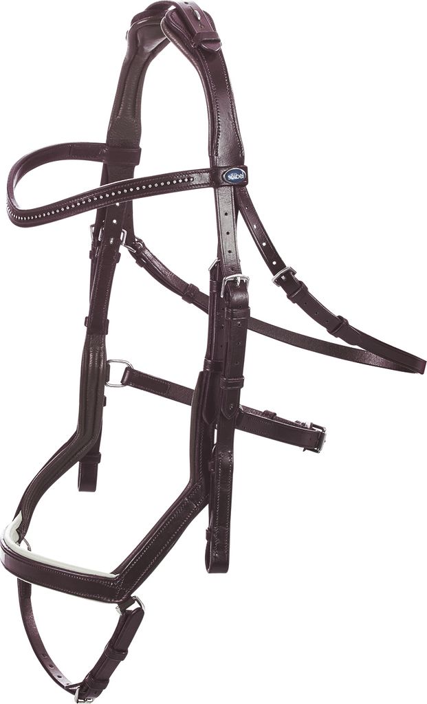 BUSSE Trense Feeling Trensenzaum Ledertrense mit Zügel Produktbild