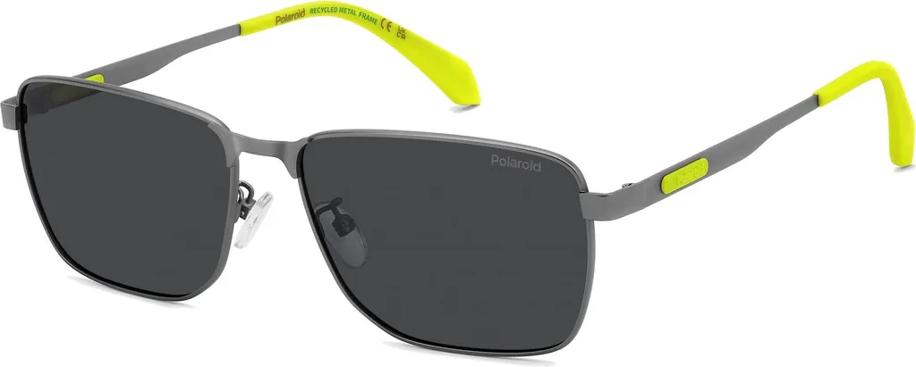 Lunettes Soleil Homme Polaroid Anti-Éblouissement Ruthénium Mat 2171/G/S