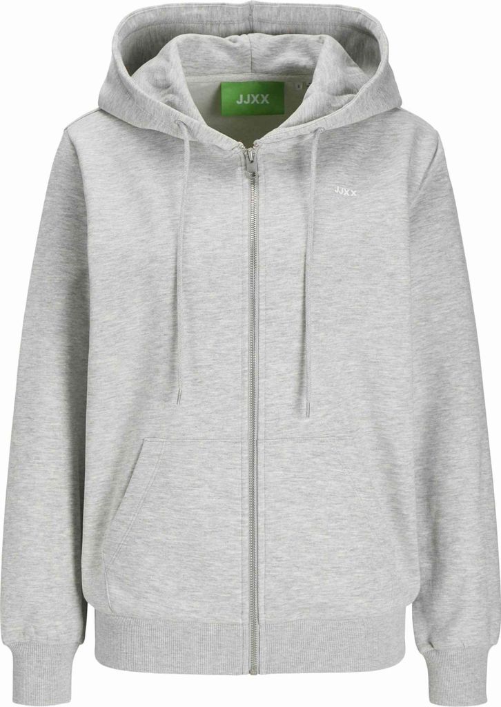 Jack&Jones Hoodie 12258320-GREY in Light Grey color size large
