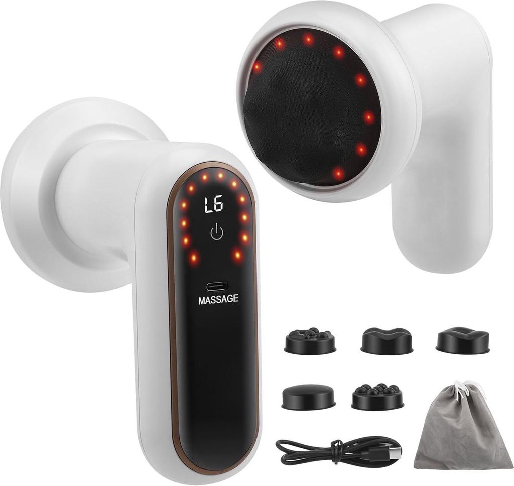 Elektrisches Massagegerät mit 5 Massageköpfen, 6 Produktbild 