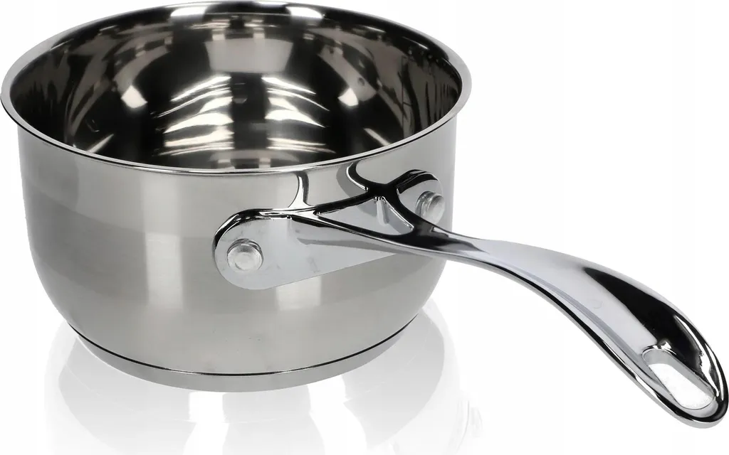 Petite casserole inox 16cm avec bec verseur et graduation interne 1,8L