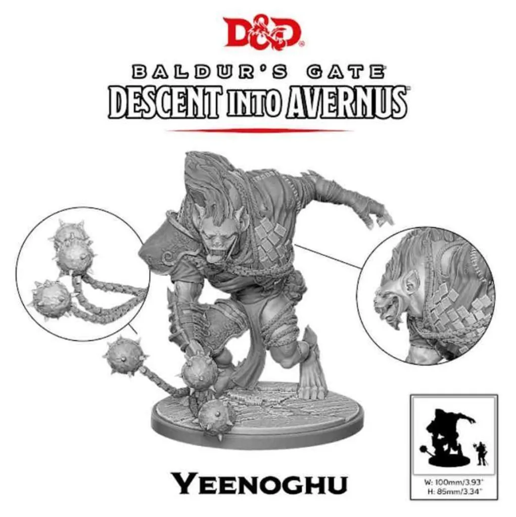 Figurine Yeenoghu : Ne Manquez plus d'Immersion dans vos Combats de D&D