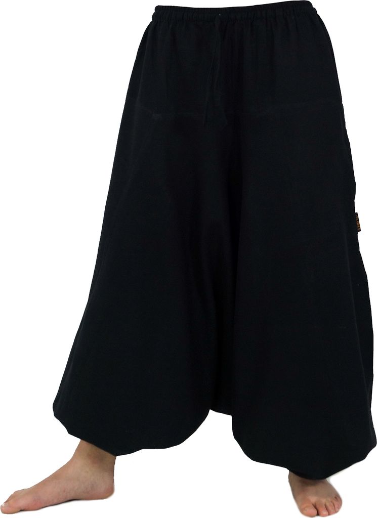 Haremshose Pluderhose Pumphose Aladinhose aus Baumwolle - Produktbild 