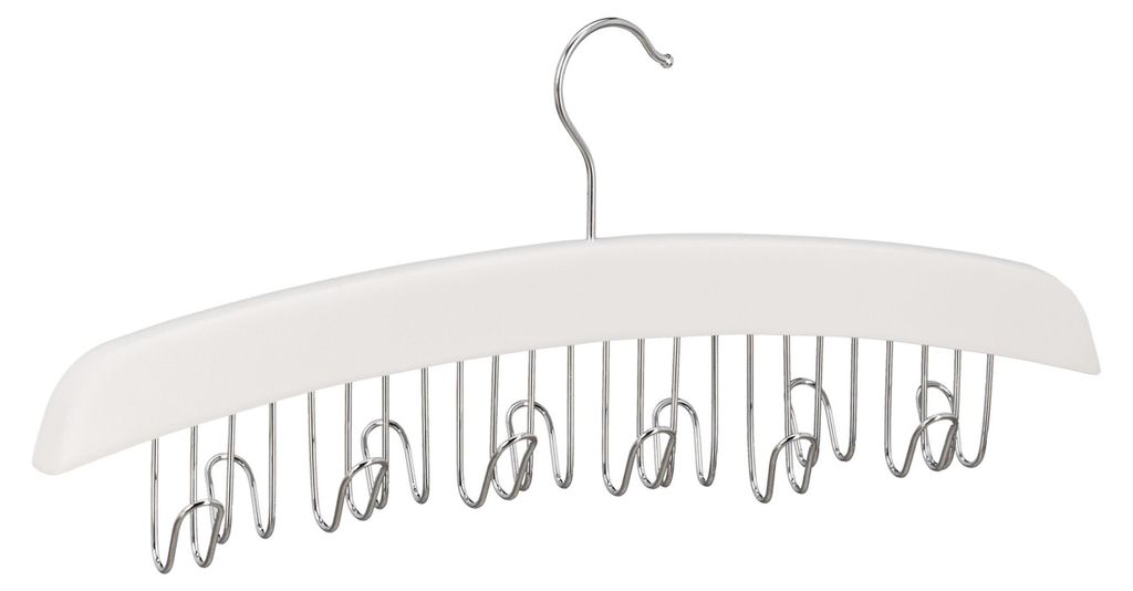 5 x Gürtelhalter Kleiderschrank, Haken für 12 Gürtel, 360° Produktbild 