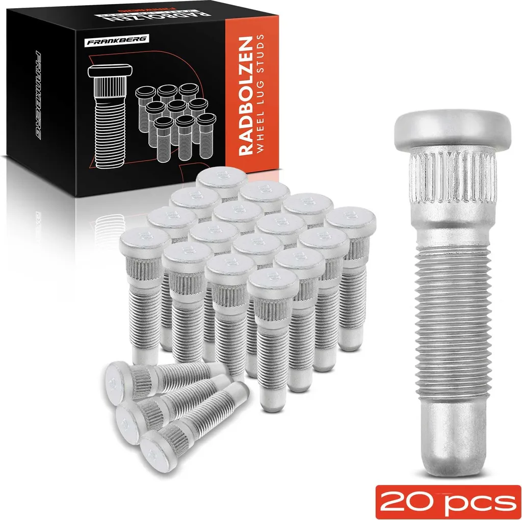 Boulon de Roue pour Tesla Model et Saab 9 - Lot de 20 Pièces Robustes
