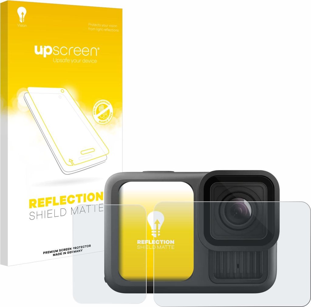 upscreen Schutzfolie für GoPro Hero 13 Black Displayschutz Displayschutzfolie Folie Matt Entspiegelungsfolie