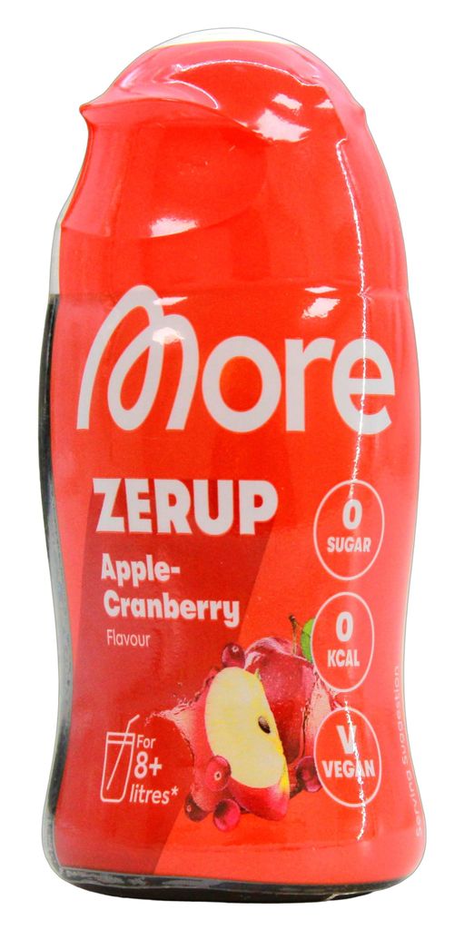 More Zerup Apple-Cranberry Flavour Getränkesirup Zero, 5er Produktbild 