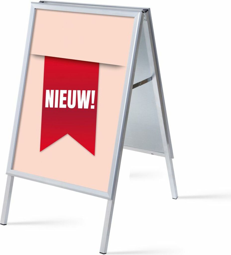 Showdown Kundenstopper - DIN A1 - Komplett-Set - Nieuw Niederländisch - Rot/Schwarz