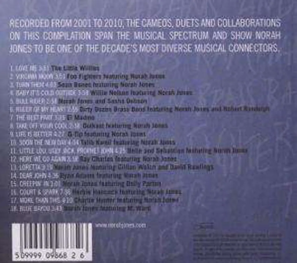 Avec Norah Jones CD Album Featuring – Édition Originale Blue Note