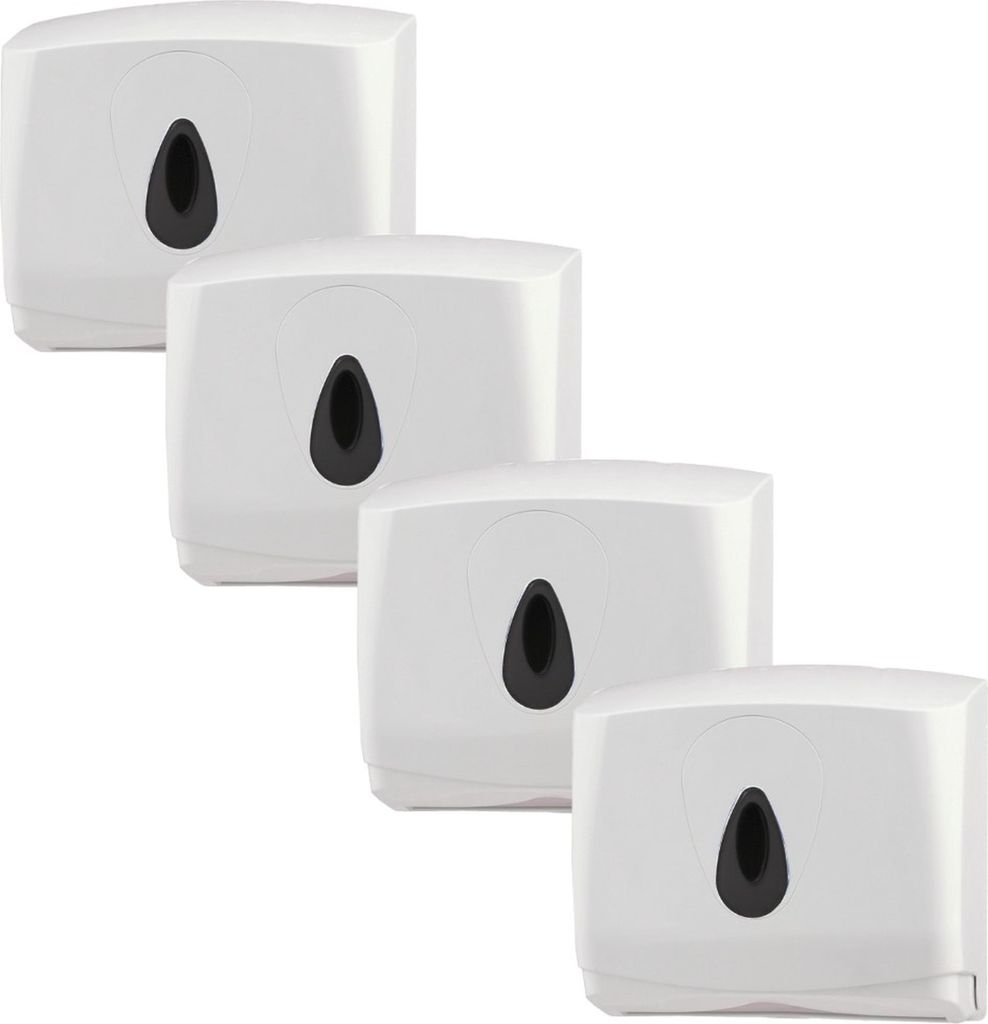 4 PlastiQline Papierhandtuchspender MINI - Kunststoff - Produktbild 