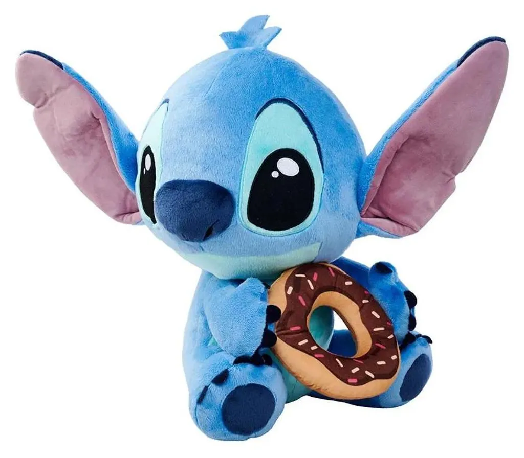 Peluche Stitch 35 cm Anti-Allergène - Doudou Bleu Doux pour Enfant