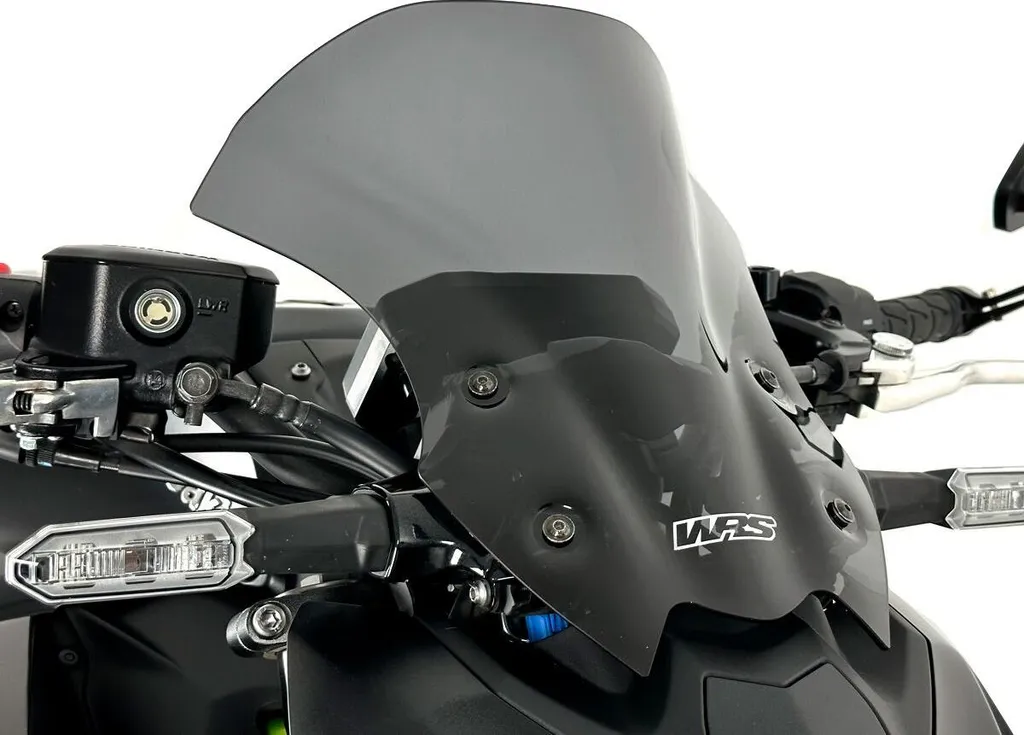 Sute-vent Touring pour Z900 Wscrn - Protection aérodynamique Dark Smoke