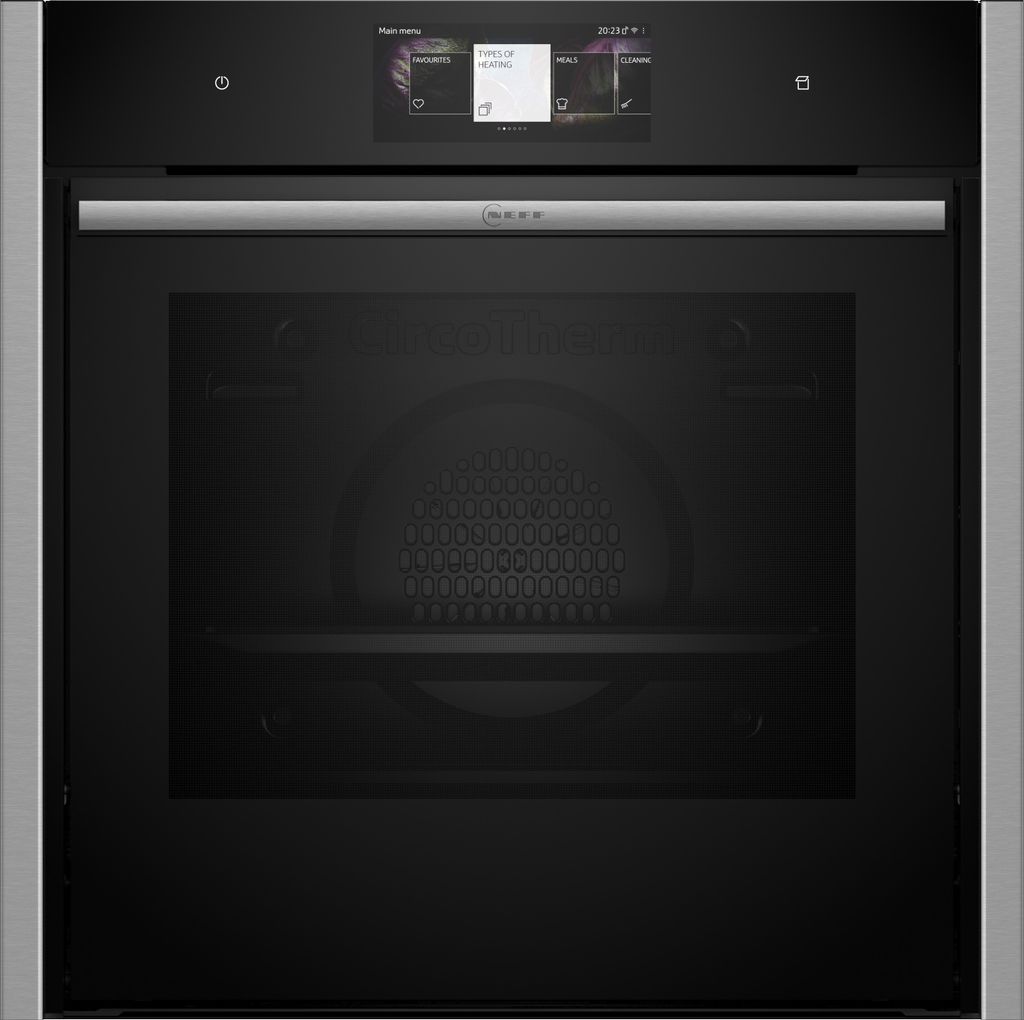 Neff B64VT73N0, N 90, Einbau-Backofen mit Dampfunterstützung, 60 x 60 cm, Edelstahl