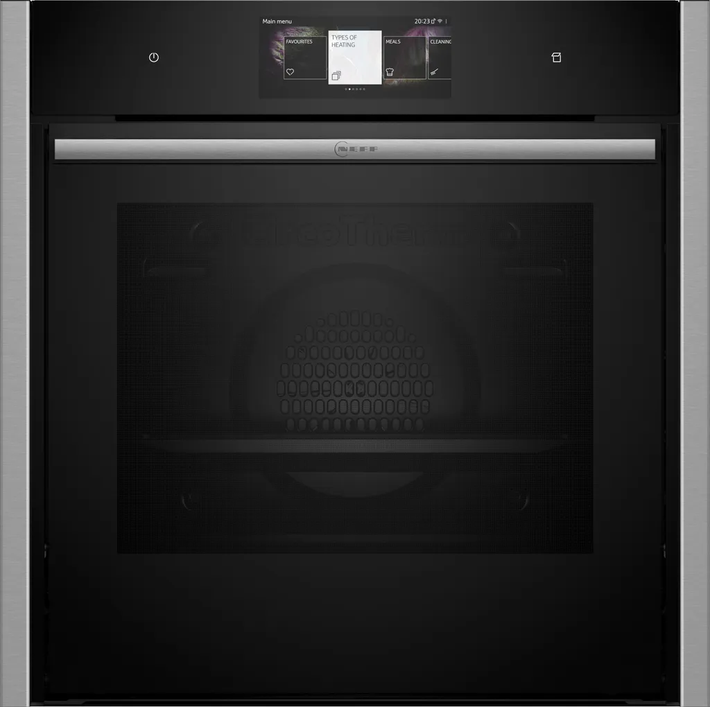 Neff B64VT73N0, N 90, Einbau-Backofen mit Dampfunterstützung, 60 x 60 cm, Edelstahl