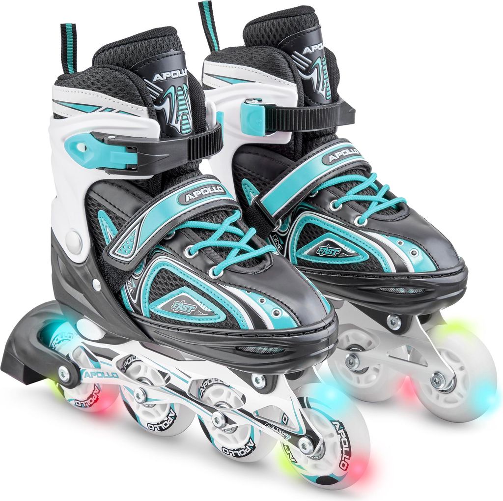 Apollo Inliner Super Blades Gr.M(35-38) schwarz/mint Skates Produktbild 