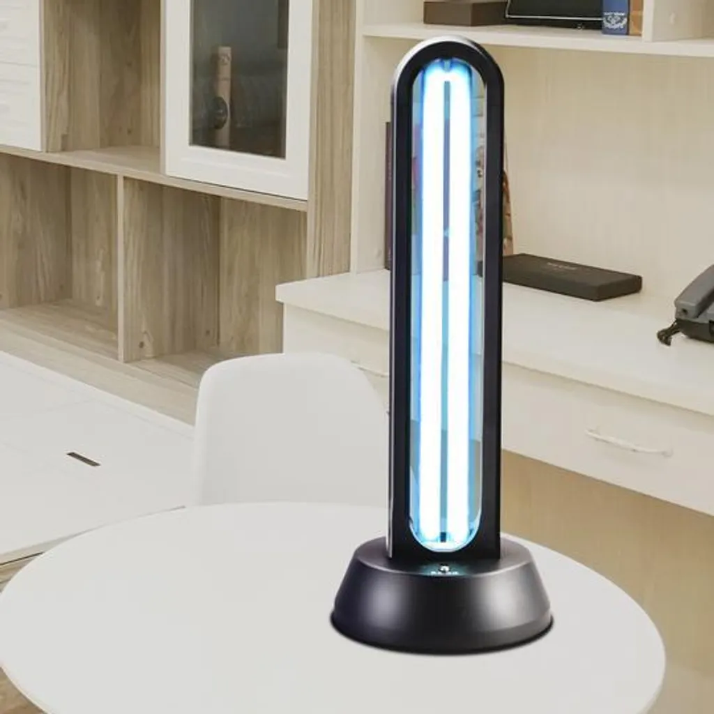 Lampe de stérilisation UV portable 38W ozone avec socle et commande - 3
